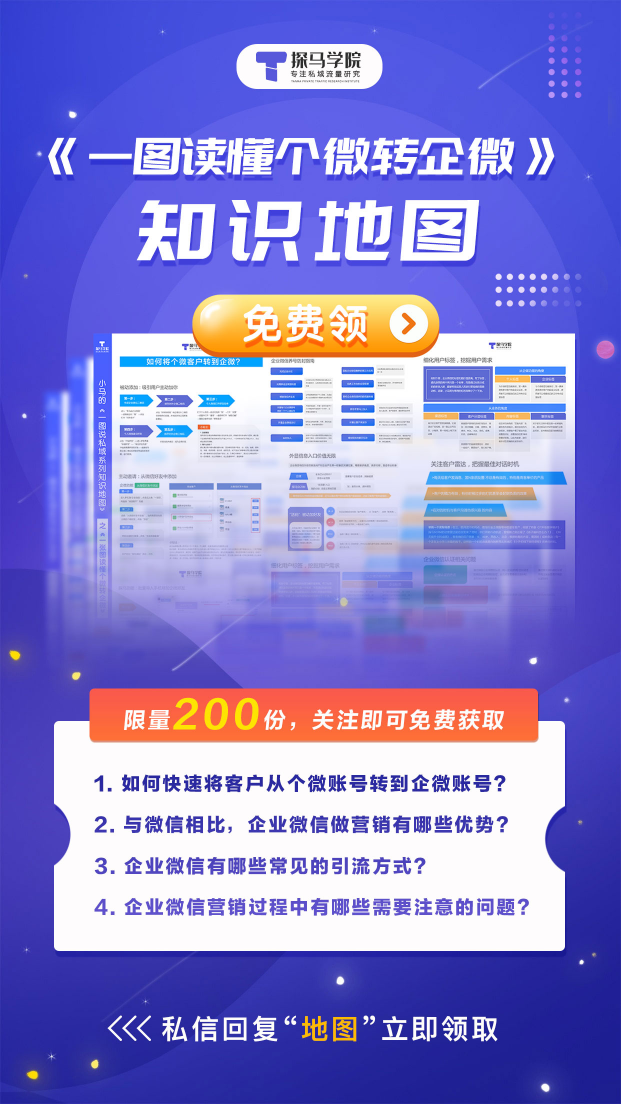 史上最全的企業(yè)微信運(yùn)營地圖，探馬SCRM手把手教你來用！