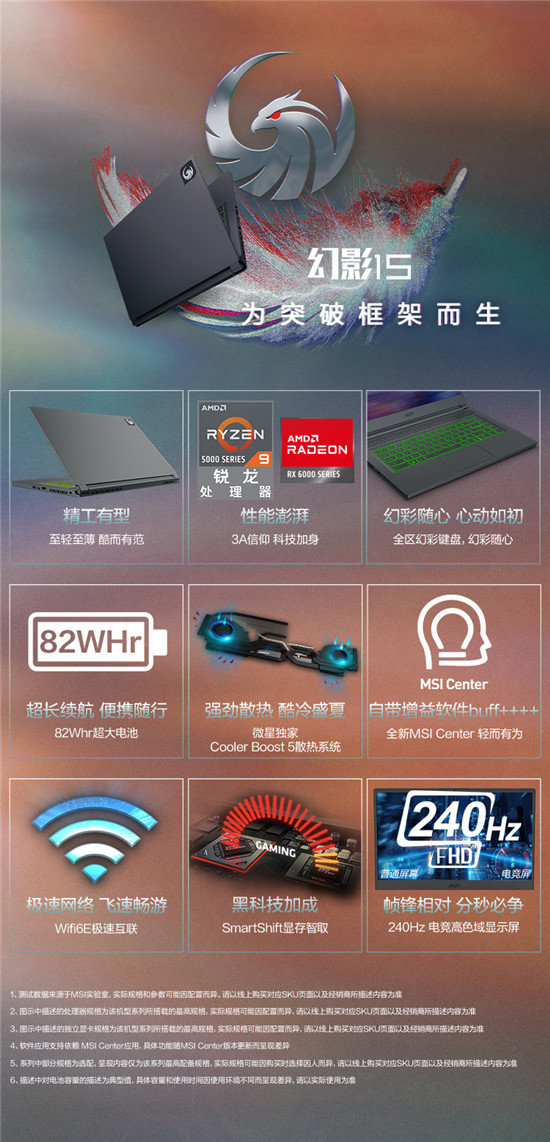 雙A信仰，為突破框架而生！輕薄高效——微星幻影15新品駕到