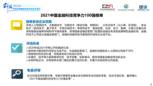 聲揚(yáng)科技榮登《2021中國(guó)金融科技競(jìng)爭(zhēng)力100強(qiáng)榜單》
