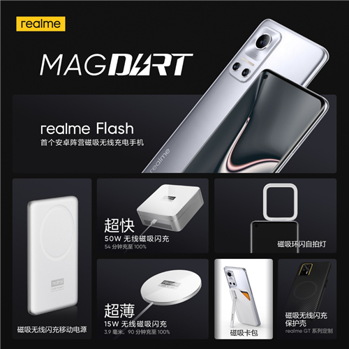 realme MagDart磁吸無線閃充用“快”和“薄”，劍指未來