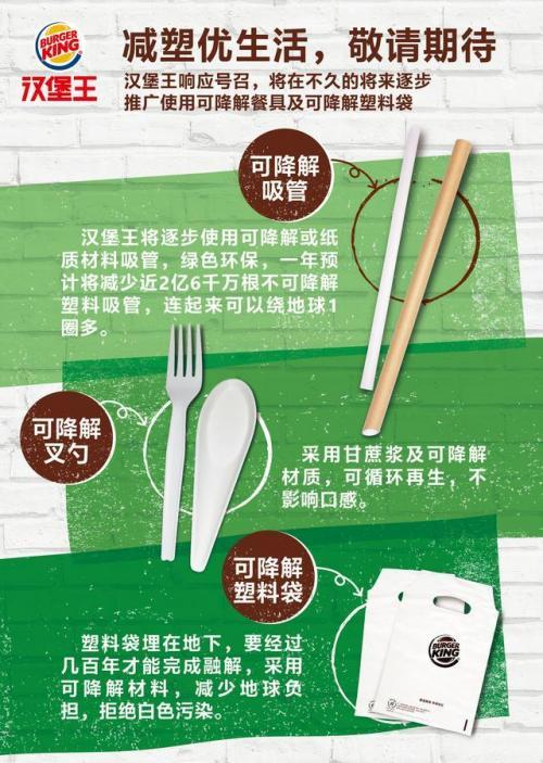 漢堡王踐行社會責(zé)任，優(yōu)化產(chǎn)品，關(guān)注環(huán)保