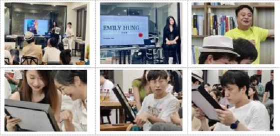 TNTT聯(lián)動(dòng)版畫洪詩(shī)雅Emily在深舉辦《藝術(shù)家的靈魂對(duì)話》分享會(huì)