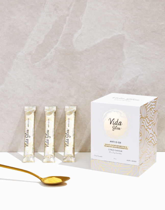 專業(yè)藥劑師大力推薦的抗衰老好物：Vida Glow抗糖抗氧閃釋粉！