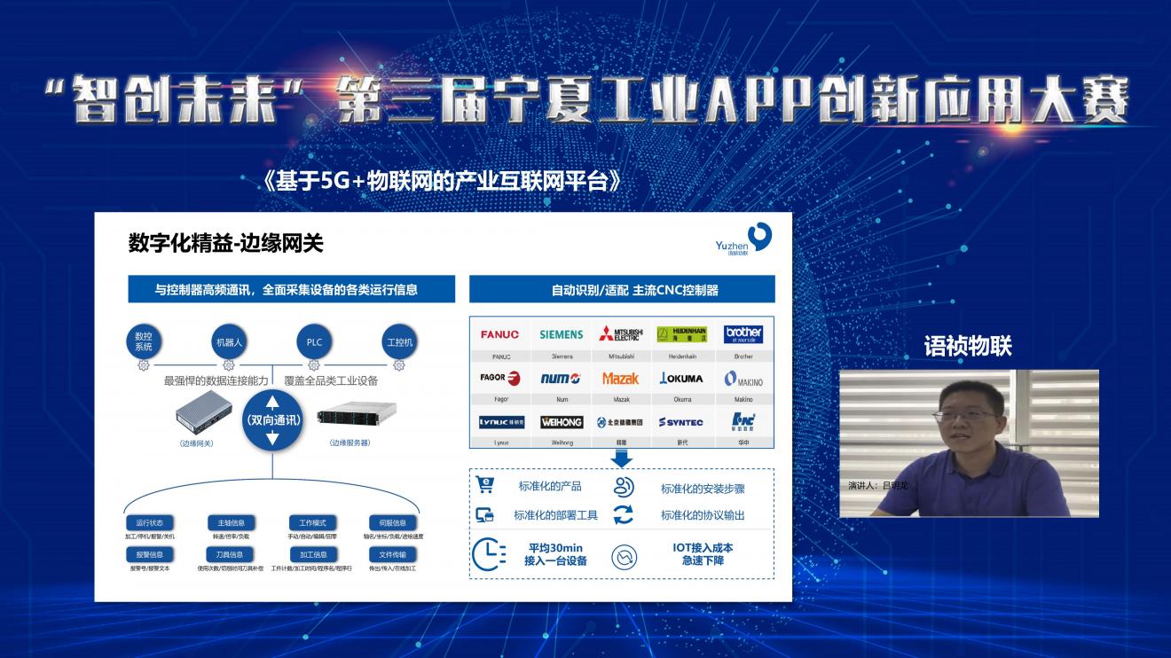 語禎物聯(lián)連續(xù)兩屆榮獲寧夏工業(yè)APP創(chuàng)新應用大賽前三名！
