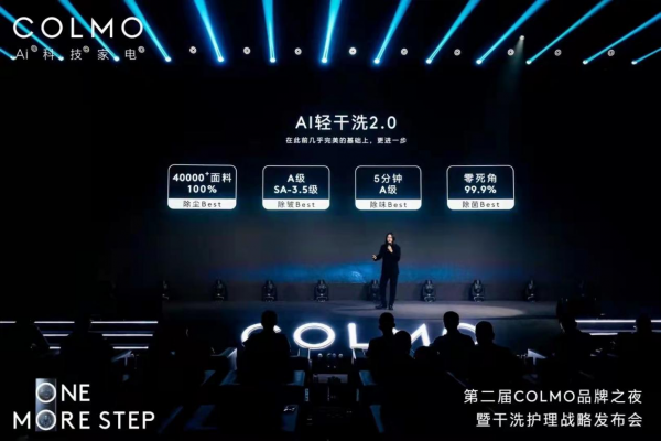 干洗護理時代來臨 COLMO品牌進入快車道