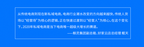 做興趣電商的抖音，做電商AI SaaS的鯨靈集團(tuán)蜂享家，他們的私域白皮書(shū)有何不同？