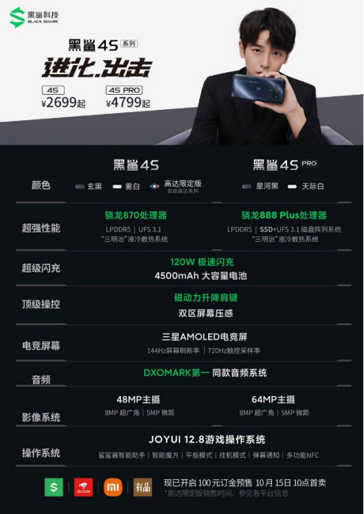 DXO音頻 No.1同款音頻硬件，黑鯊4S全系打造極致音效體驗