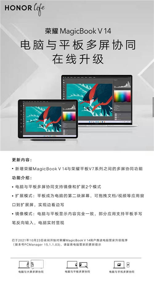 榮耀筆記本多屏協(xié)同再升級：跨設備無縫切換，開啟智慧辦公新篇章