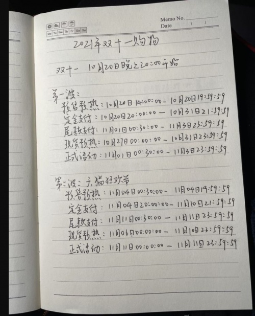 省錢經(jīng)驗 2021天貓京東雙十一紅包口令攻略讓你一省到底