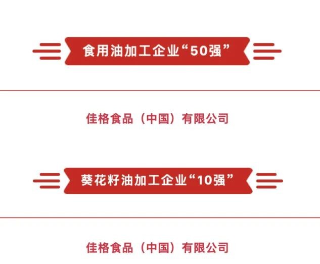 2020年度食用油加工企業(yè)強出爐，多力食用油生產(chǎn)廠商佳格再度上榜！