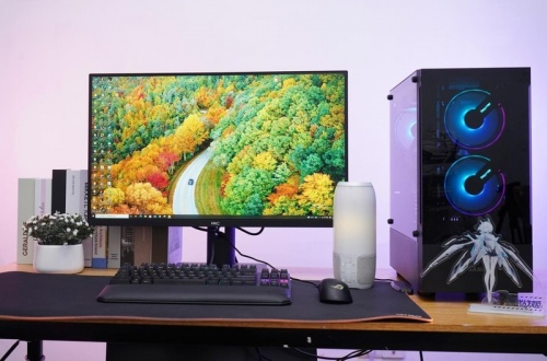 可以豎屏的HKC T2751Q顯示器，專業(yè)制圖修圖神器！