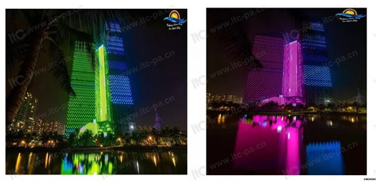 保倫電子itc景觀亮化點亮越南TECHNO PARK別樣魅力！