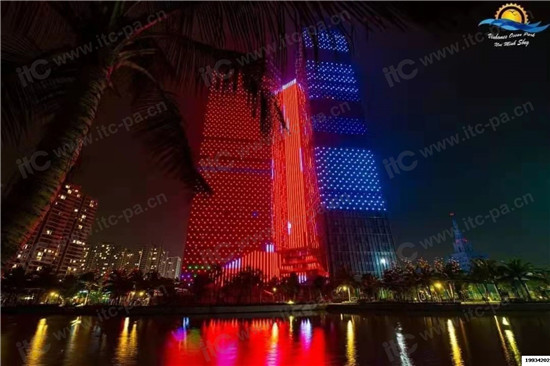 保倫電子itc景觀亮化點亮越南TECHNO PARK別樣魅力！