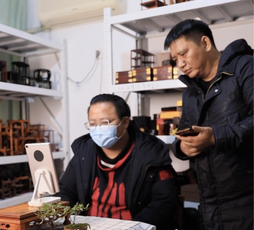 微拍堂里小微盆景，在自然意境中走向文化共富