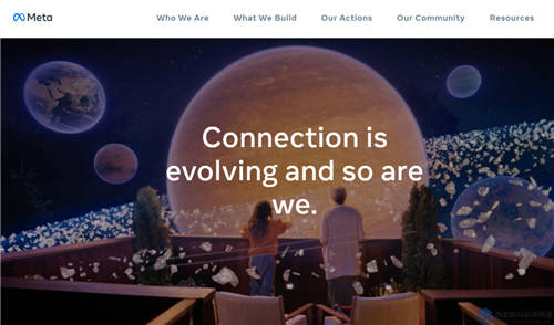 Facebook更名為Meta，啟用域名meta.com