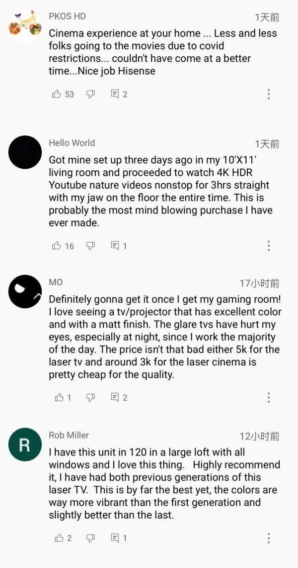 千萬粉絲博主Unbox Therapy推薦！海信激光電視海外引熱議