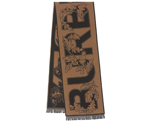 Burberry提花圍巾上線寺庫(kù)，為穿搭增色