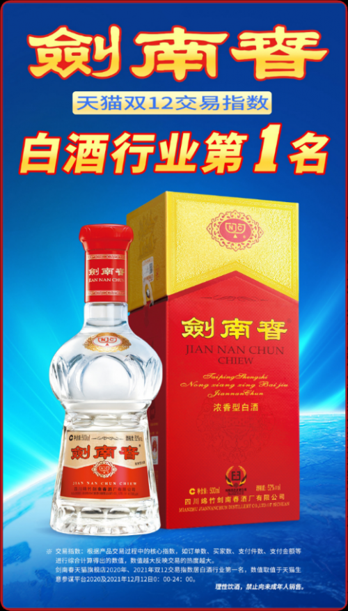劍南春再傳喜報，兩年蟬聯(lián)四次冠軍