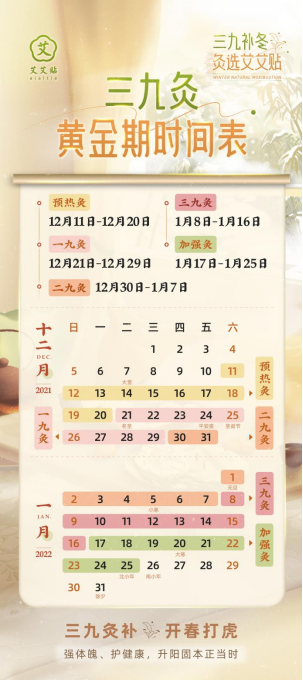 三九養(yǎng)生正當(dāng)時，艾艾貼助力大眾溫暖一冬