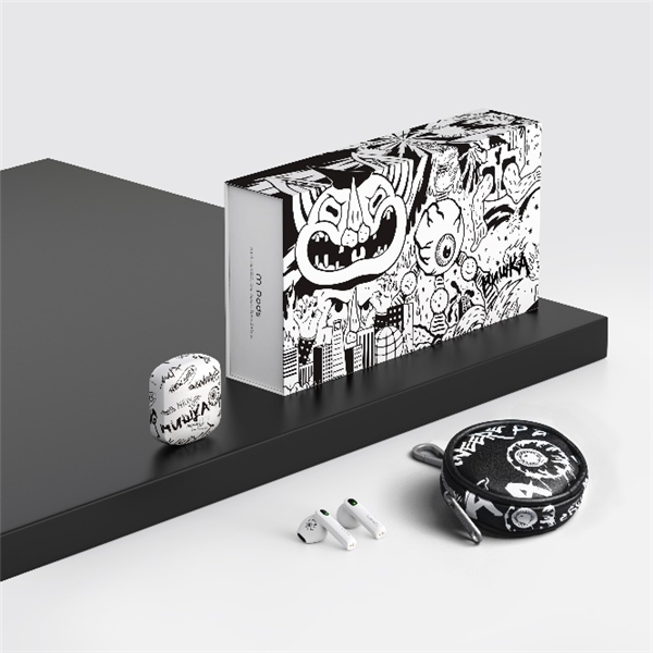 MISHKA x漫步者 聯(lián)乘耳機M-Pods 年輕不留白，在耳畔實現(xiàn)涂鴉自由