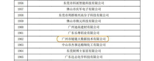 喜報(bào)！全程云及鏈鏈大數(shù)據(jù)雙雙獲“高新”企業(yè)認(rèn)定