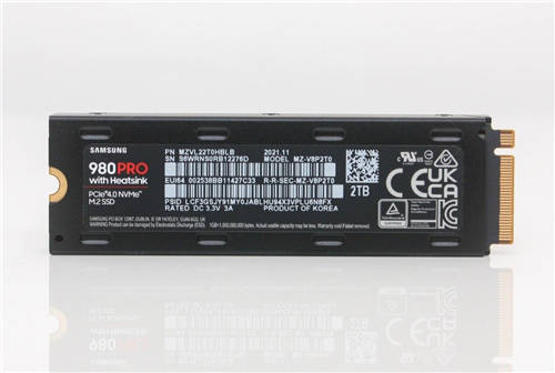 性能再提升：三星980PRO 2TB散熱片版評(píng)測(cè)
