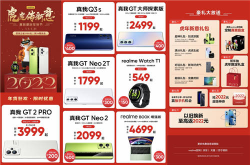 虎虎傳新意！realme真我潮玩年貨節(jié)購(gòu)機(jī)至高立省1100元