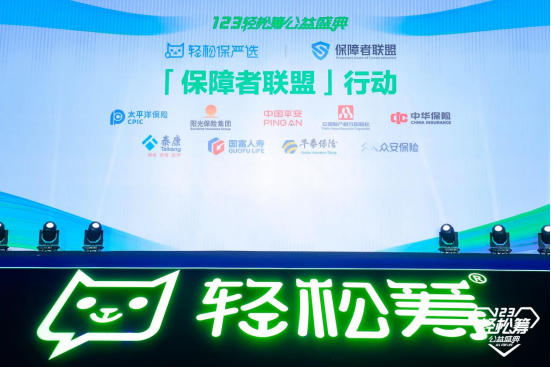 同心同益一起來，輕松籌公益盛典發(fā)布助力健康中國公益項(xiàng)目