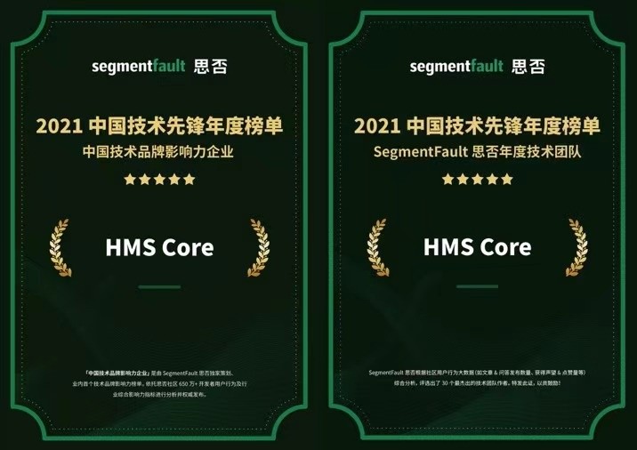 來自開發(fā)者的點贊！HMS Core榮獲多個行業(yè)獎項