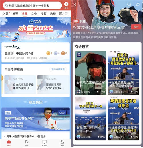 9億話題曝光量，今日頭條賽事資訊頻道傳遞冰雪運(yùn)動(dòng)新精彩