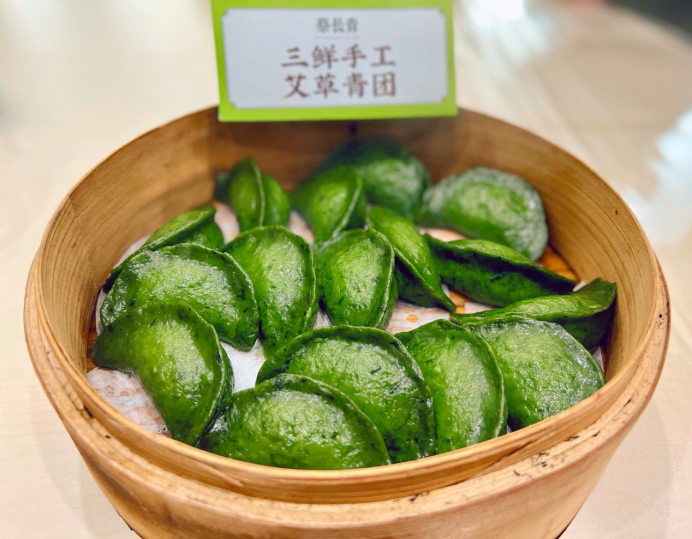 萬物皆可“團(tuán)” 燕窩、腌篤鮮、小龍蝦……青團(tuán)來了 叮咚買菜日銷20000份