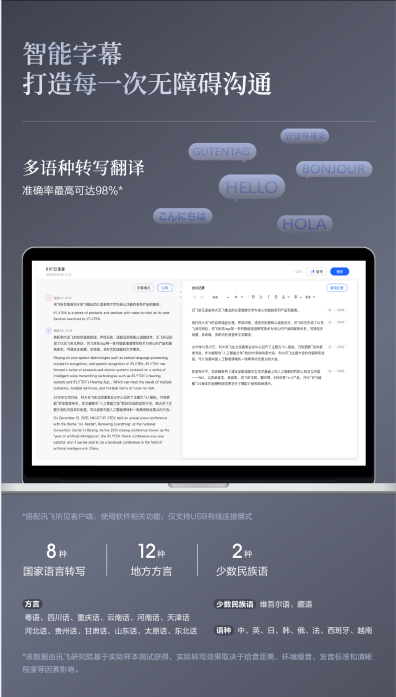 如何解決遠(yuǎn)程會議聽不清，記不全的難題？訊飛智能全向麥克風(fēng)M2正式上線！