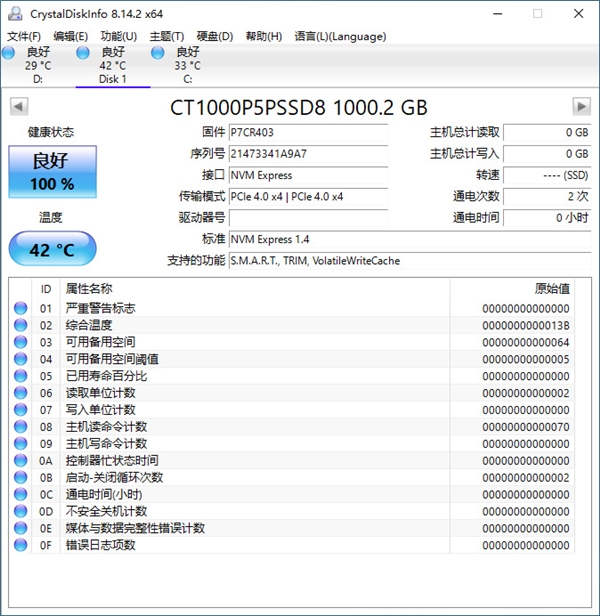 英睿達P5 Plus 1T評測：原廠176層3D閃存點燃性能之火