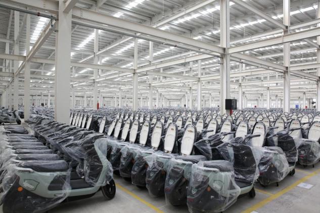 全球最大的電動車智能生產(chǎn)線首輛車下線，綠源電動車劍指華東換購潮