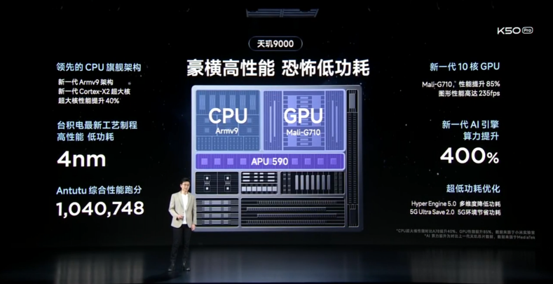 紅米K50系列正式發(fā)布，聯(lián)發(fā)科天璣9000、天璣8100終端助力“焊門員”再突破
