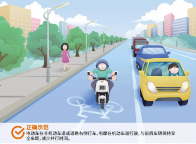 雅迪電動(dòng)車：遵守交規(guī)，文明出行