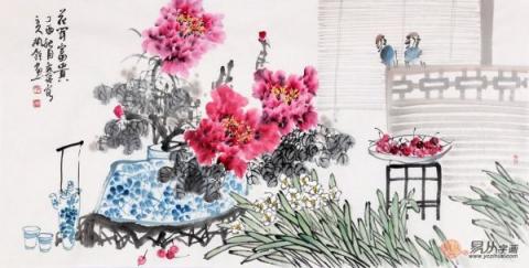家居裝飾掛什么字畫好，名家國畫花鳥點(diǎn)綴恰到好處