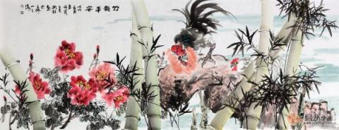 家居裝飾掛什么字畫好，名家國畫花鳥點(diǎn)綴恰到好處