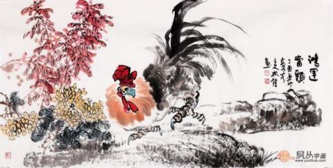 家居裝飾掛什么字畫好，名家國畫花鳥點(diǎn)綴恰到好處