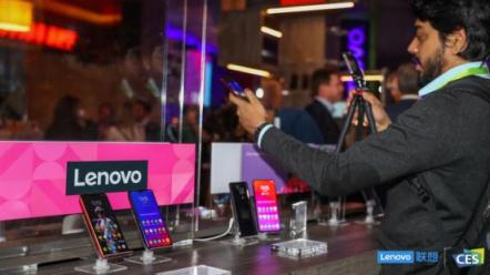 CES 2019最擁擠的展位：體驗聯(lián)想手機需提前排隊