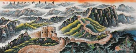 辦公室掛什么畫風(fēng)水好？畫家宋唐山水畫裝飾美景財(cái)運(yùn)旺！