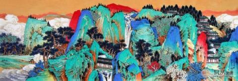 畫家許吉爾精品國(guó)畫賞析！領(lǐng)略自然山水美景無(wú)雙！