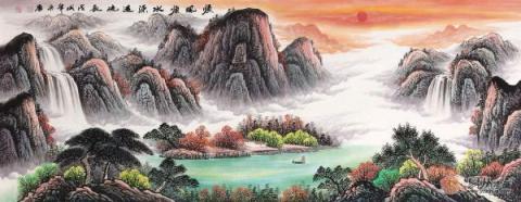 客廳沙發(fā)墻掛什么？這五幅旺財風(fēng)水畫裝飾最合適了！