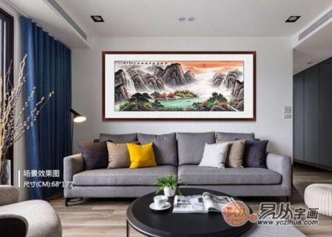 客廳沙發(fā)墻掛什么？這五幅旺財風(fēng)水畫裝飾最合適了！