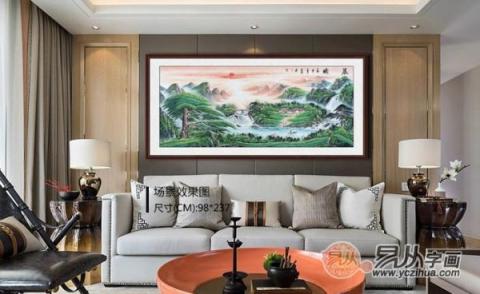 客廳沙發(fā)墻掛什么？這五幅旺財風(fēng)水畫裝飾最合適了！