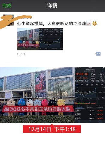 曾經(jīng)六次印證A股大盤走勢 融七牛再度打卡金融街