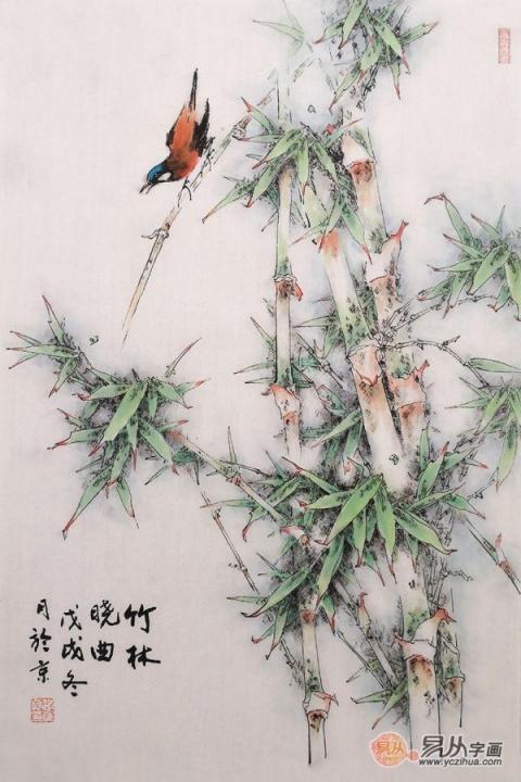 易從網(wǎng)名家手繪國畫佳作，品位之家值得擁有！
