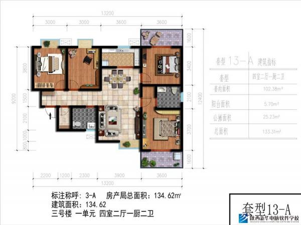 【陜西新華電腦軟件學(xué)校學(xué)生作品】獻(xiàn)禮新年