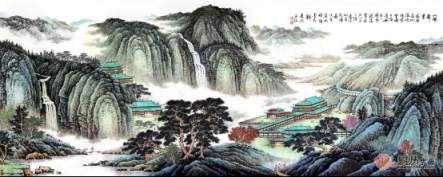 辦公室掛什么風(fēng)水好？旺財(cái)運(yùn)首選名人山水國畫！