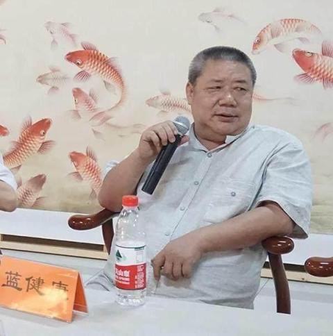 原生態(tài)藝術(shù)佳作，畫家藍健康國畫賞析